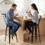Counter Stool with Metal Frame-1495332978