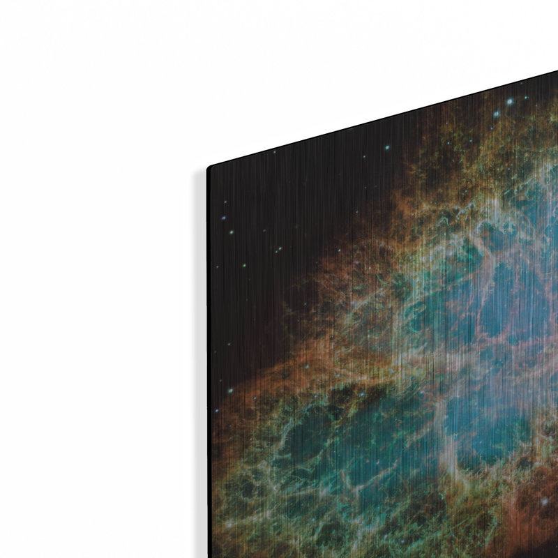  «Crab Nebula Supernova» par le télescope Hubble de la NASA, art mural en métal, H 12 po x l 12 po