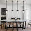 Levona 1 - Light 5.1" Wide Pendant with Hammered Glass for Kitchen Island-2112364381