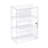 Acrylic Lockbox Countertop Display Case w/ 2 Shelves 12.375" wide