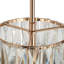 Luminaire suspendu cylindrique à 1 lumière Baconton