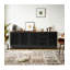 Commode de style moderne avec 3 tiroirs et 4 tablettes