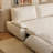 73.2"Queen Pull Out Sofa Bed,3-In-1 Convertible Sleeper Sofa,Multi-Functional Velvet Loveseat Bed,Beige-1568013284-1543909228