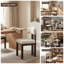 Ensemble de salle à manger 7 pièces COLAMY avec table de salle à manger rectangulaire moderne en placage de chêne 72 po et 6 chaises rembourrées-1688671774-1689142934
