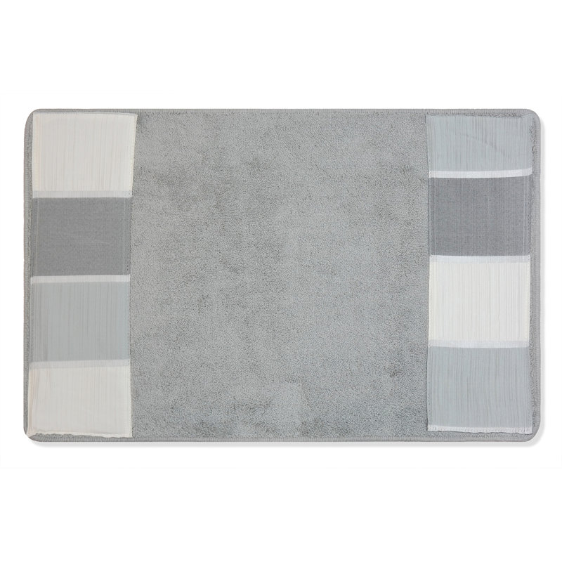 Anjolena Memory Foam Non-Slip Bath Rug, Rectangle 21" x 32"