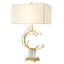 Lampe de table 1 lumière Kuster Gold