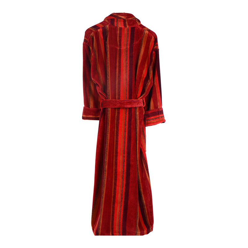 Mid-Calf Bathrobe with Pockets, 4XL