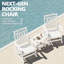 Chaise berçante d'extérieur HDPE-2063856460