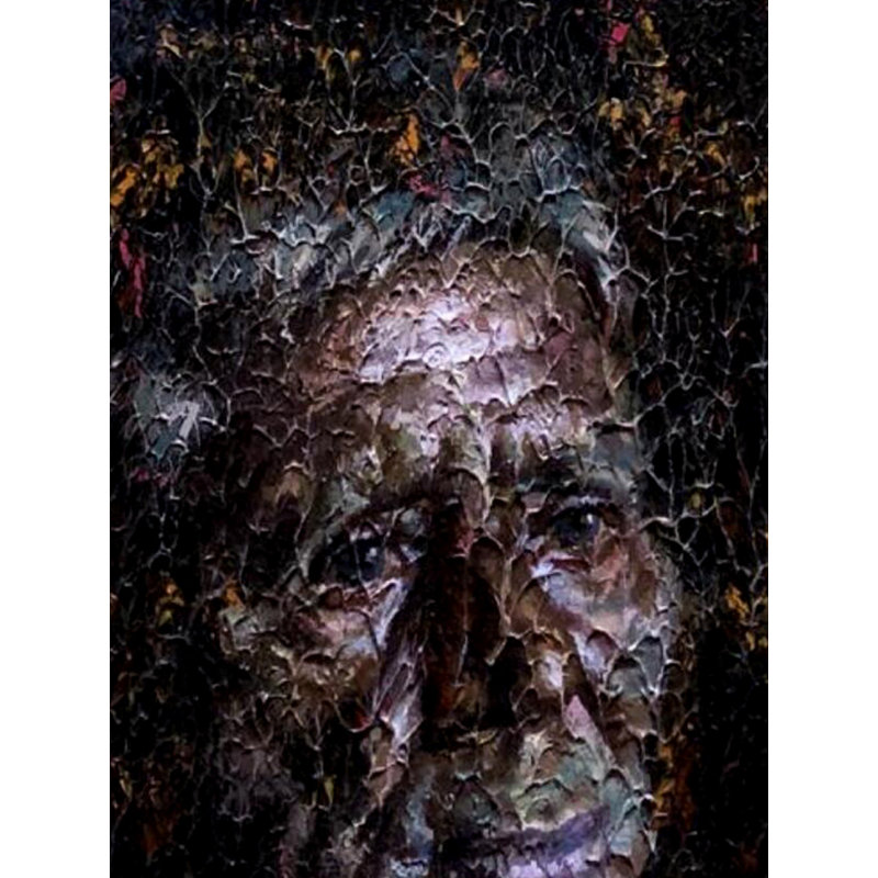 Sufference - Portrait | Acrylique sur papier | Par Abhijeet Patole