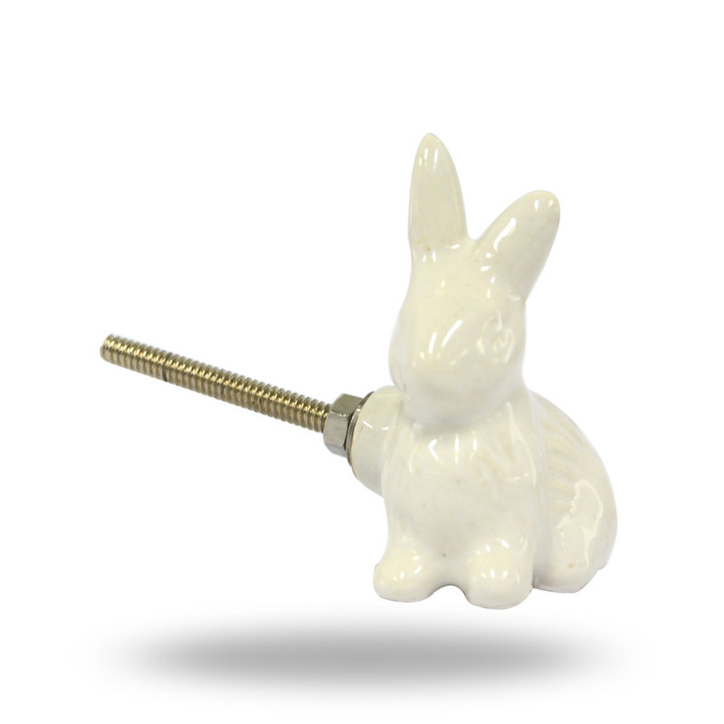 Rabbit Oversized 1.6" Length Novelty Knob Multipack