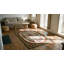 Tapis crocheté antique à motif floral artistique