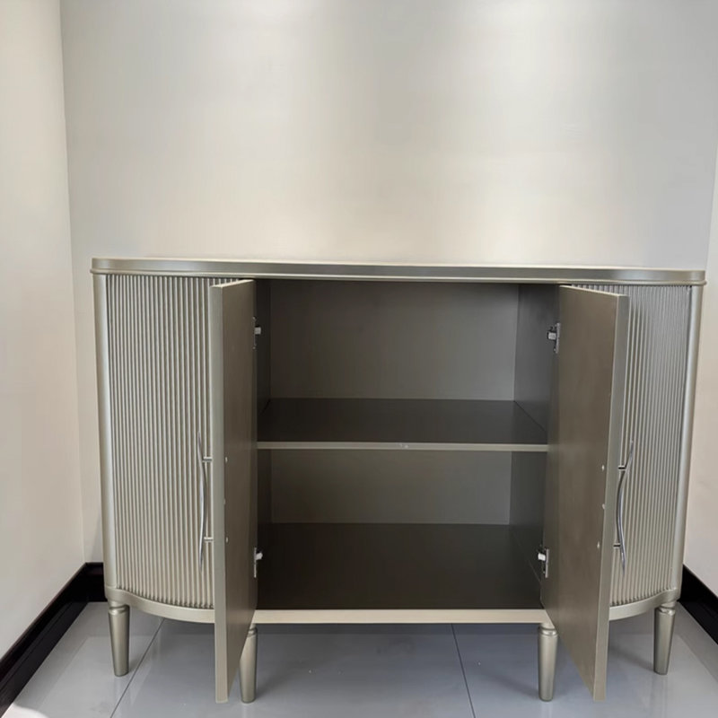 Light luxury style multi-functional side cabinet