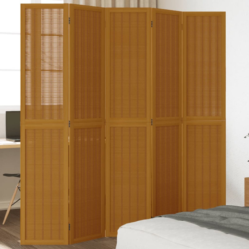 Bowdon 180cm W Solid Wood Accent Room Divider, 200cm H x 180cm W