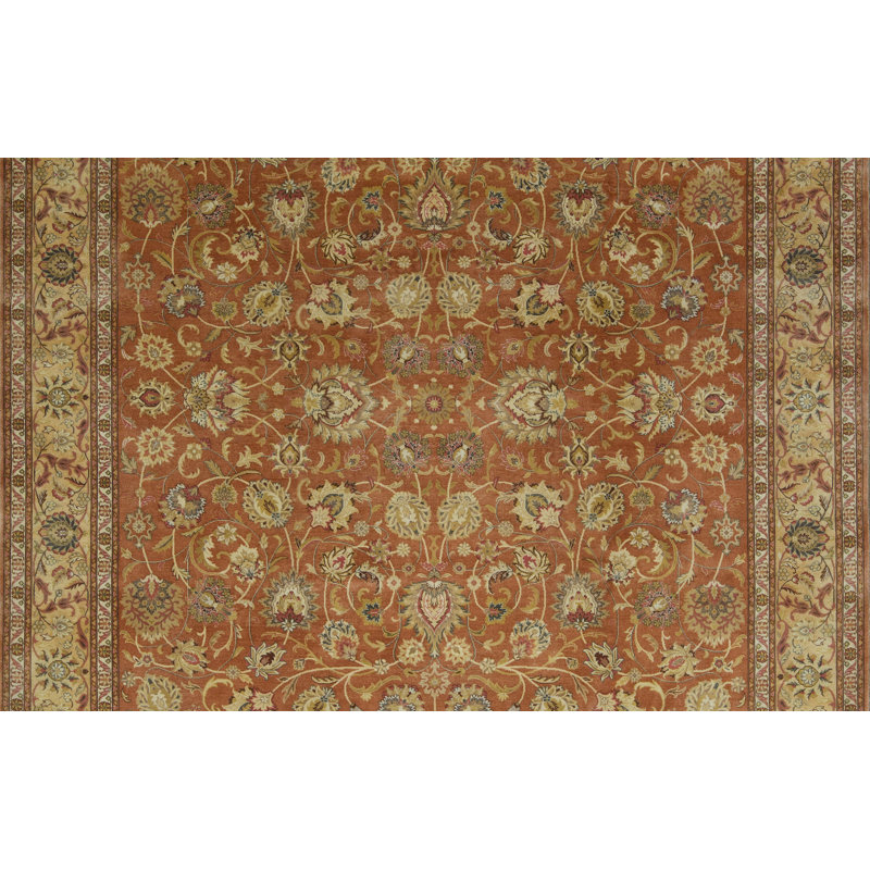 One-of-a-Kind Rectangle 10' X 10'6" Hand Knotted Area Rug