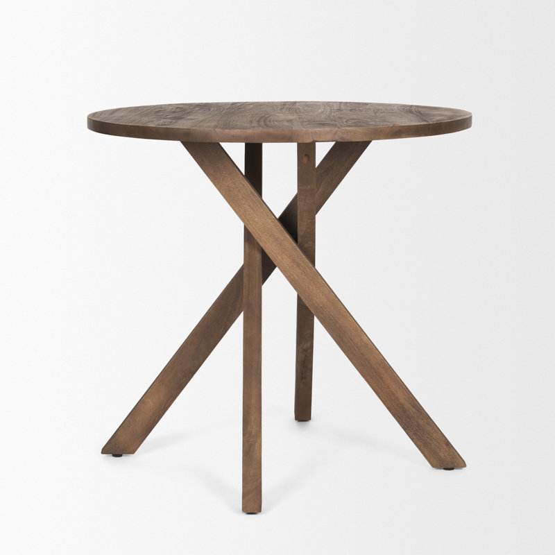 Table de bout Nikola, Brun