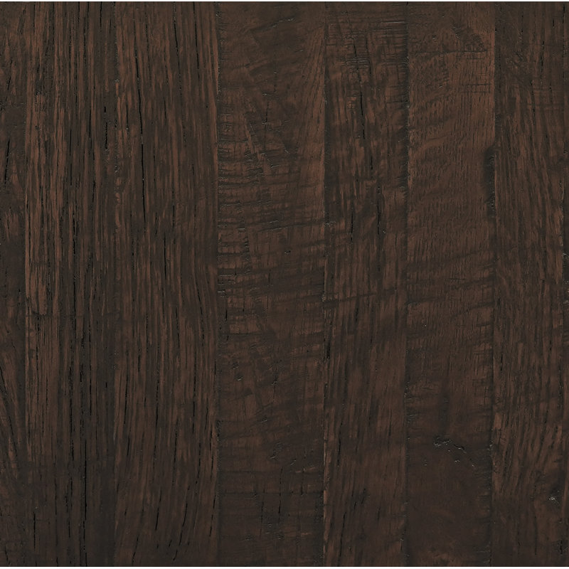 Banc en bois massif Adams, Brun