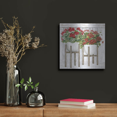 «Red Geraniums» par Cindy Jacobs