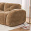 Tissu en velours doux en forme de L, canapé désossé, conception capitonnée, base ergonomique, éponge haute densité 32D, aucun assemblage requis, conception antidérapante, repose-pieds mobile pour le salon-270949607