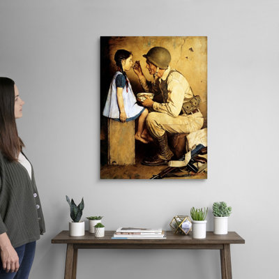 Art mural sur toile The American Way