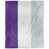 Mauve / blanc / argent