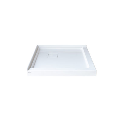Base de douche à installation en angle 36 po x 36 po