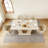 Modern Kitchen Dining Table With U-shaped Base