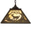 Luminaire suspendu conique unique à 2 lumières-16183544