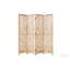 Paravent en bois massif 67 po H - Paravent Serenity Floral-126671356-126671358