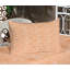 Drap-housse et coussin décoratif Ambesonne Boho orange pâle / blanc-106789274