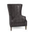 Gallin Leather Tufted Wingback Chair-1889498988-1889498952