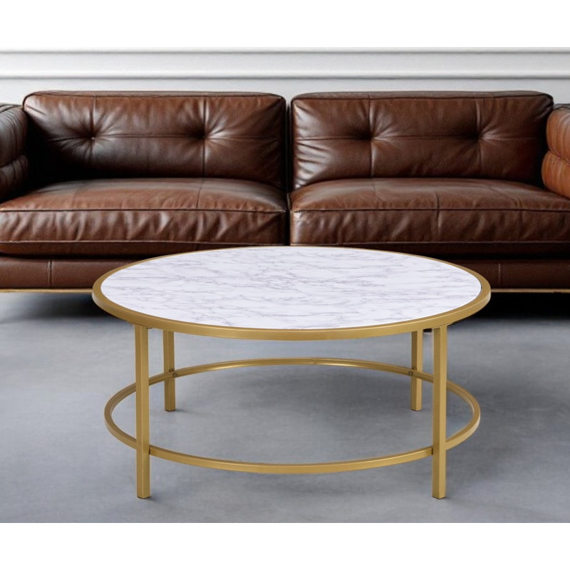 Table basse ronde 36 po Gracie Mills