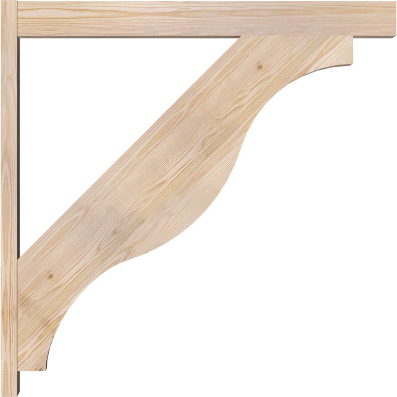 Jeu de blocs Funston, P 40 po x H 40 po, Sapin Douglas de 5 1/2 po (lisse)