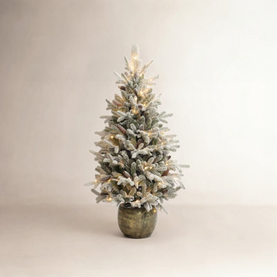 53.9' Lighted Pine Christmas Tree