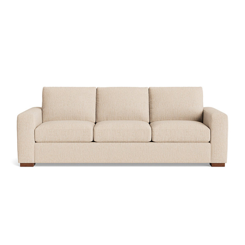 Couch Potato Sofa (95"), Performance Weave - Tan