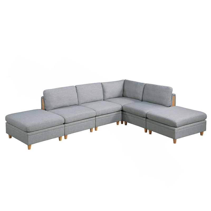 MODULAR SET - 6PC In Light Gray