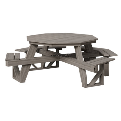 Outdoor ADA Octagon Picnic Table