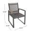 Chaise de salle à manger GLASGOW (ensemble de 2)
