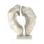 Statuette sculptée 18 po Shanette, argent