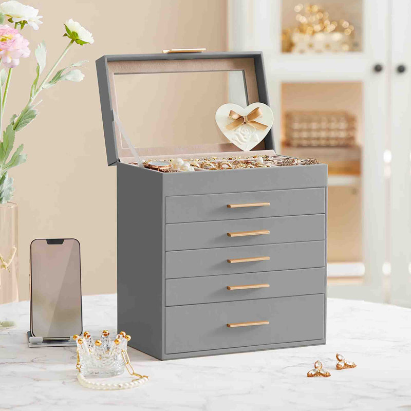 Jewellery Box +, Dove Grey