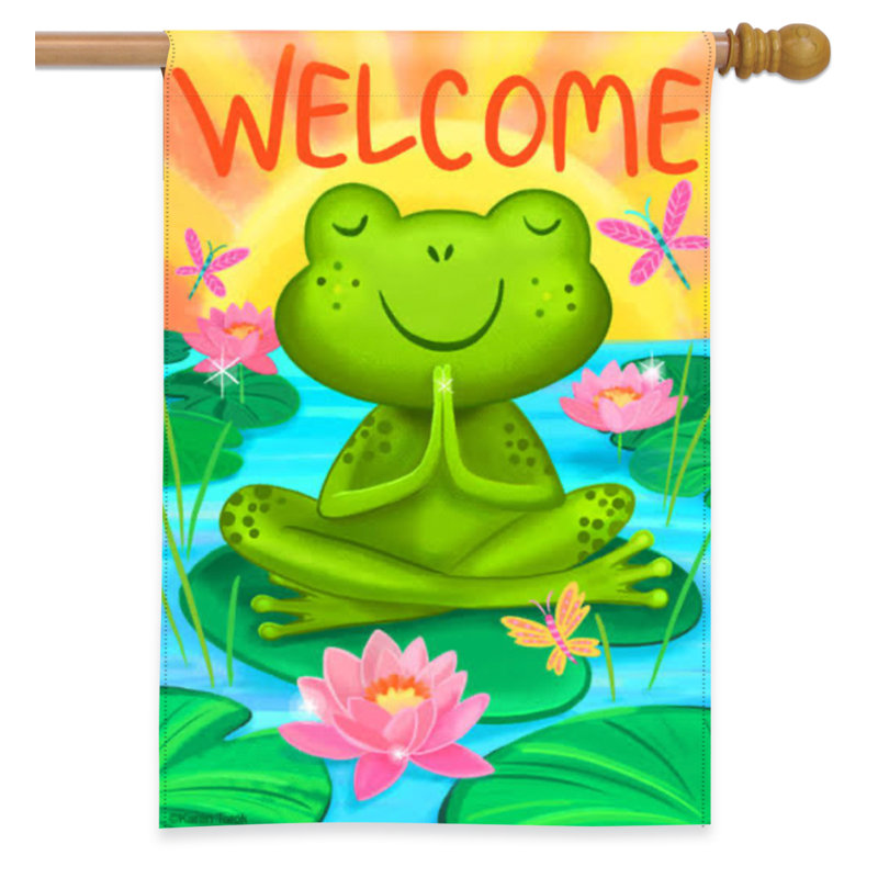 Drapeau de Peaceful Frog House