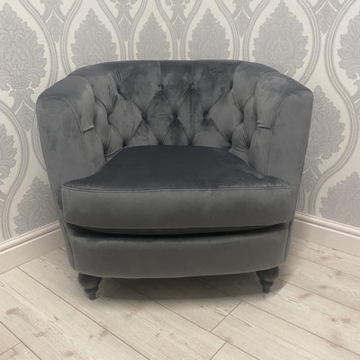 Farrahn Velvet Side Chair