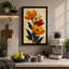 Stem in Bloom Botanical 1 Piece Wrapped Canvas Wall Art-574379083-574379084