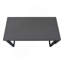Bureau d'ordinateur, bureau personnel, debout, réglable, L 48 po, travail, ordinateur portable, stratifié gris, métal noir, contemporain, moderne-1706417394-1706417392