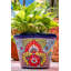 Pot à fleurs en céramique Talavera