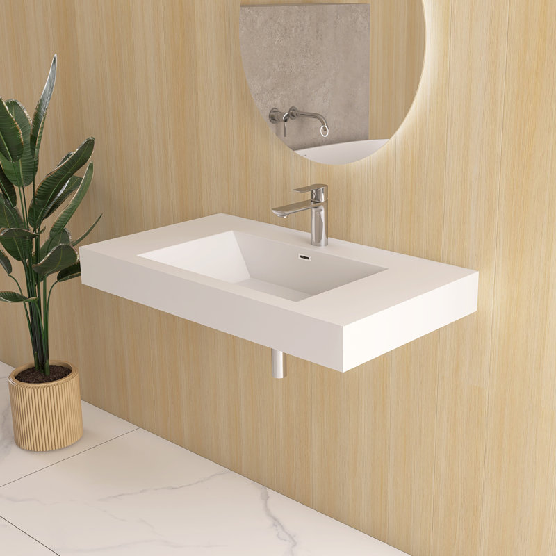 Lavabo vasque mural 35 "SMC
