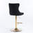 Swivel Velvet Barstools with Adjusatble Seat Height-1880070258-1880070280