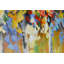 Hand -painted Changing of the Seasons Acrylic Painting