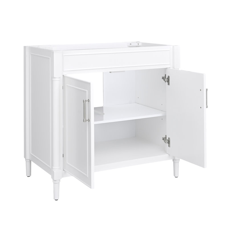 Addison 36'' Single Bathroom Vanity Base, White