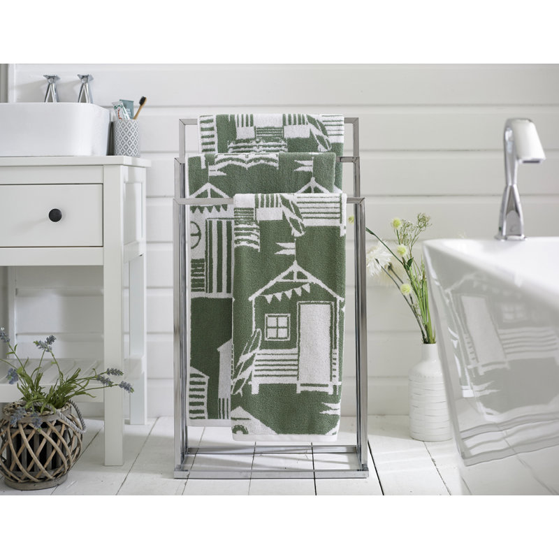 Luxury 100% Cotton Supersoft 550gsm Kings Parade T 100% Cotton Bath Towel, Green, Bath Sheet