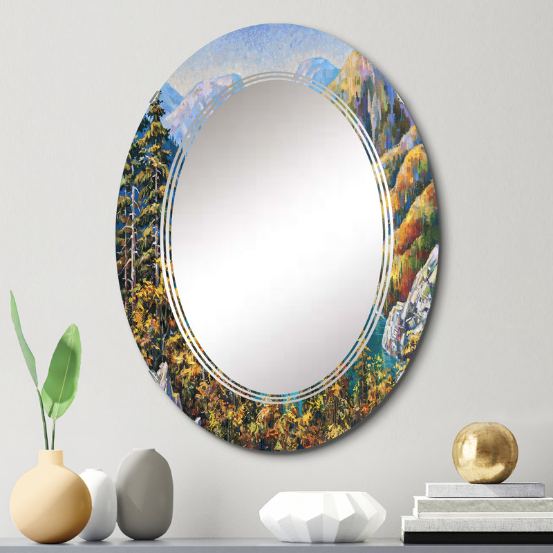Flat Wall Mirror, 30" x 20"